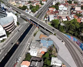 Imagem ilustrativa da imagem Alça da Terceira Ponte vai ganhar 2 km de ciclovia