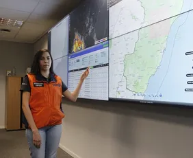 Imagem ilustrativa da imagem Alerta para vendavais com ventos acima de 100 km/h no ES