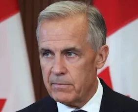 Imagem ilustrativa da imagem Após tarifa de 50% dos EUA, Canadá promete retaliar 'dólar por dólar'