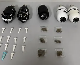 Imagem ilustrativa da imagem Cinco câmeras de videomonitoramento usadas pelo tráfico de drogas são apreendidas