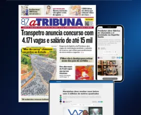 Imagem ilustrativa da imagem Confira os destaques do jornal A Tribuna desta terça-feira
