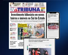 Imagem ilustrativa da imagem Confira os destaques do jornal A Tribuna deste domingo