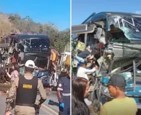 Imagem ilustrativa da imagem Dois mortos e 20 feridos em acidente envolvendo ônibus que saiu do ES