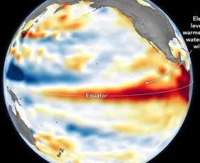 Imagem ilustrativa da imagem El Niño já está em patamar forte e continuará se intensificando, diz agência