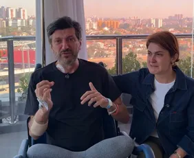 Imagem ilustrativa da imagem Em vídeo gravado após diagnóstico de doença, Lito Sousa diz acreditar em milagre