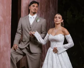 Imagem ilustrativa da imagem Gabriel Medina anuncia perda do primeiro filho cinco dias após casamento