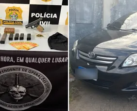 Imagem ilustrativa da imagem Homem apontado como líder de organização criminosa é preso em Viana