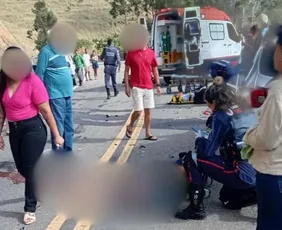 Imagem ilustrativa da imagem Homem de 60 anos morre após moto colidir com carro no Noroeste do ES