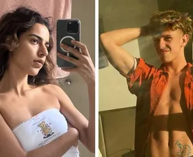 Imagem ilustrativa da imagem Juliano Floss anuncia fim de namoro com Marina Sena