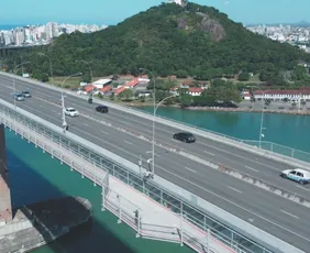 Imagem ilustrativa da imagem Mais de 500 mil bicicletas já passaram pela ciclovia da Terceira Ponte este ano