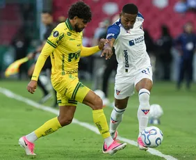 Imagem ilustrativa da imagem Mirassol domina LDU em Quito, mas cai nos pênaltis e sai da Libertadores