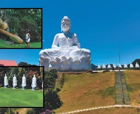 Imagem ilustrativa da imagem Mosteiro Zen e Grande Buda são atrações de roteiro turístico em Ibiraçu
