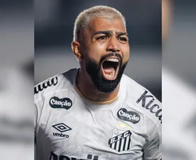 Imagem ilustrativa da imagem Neymar dá assistências e Gabigol faz o 100º pelo Santos em virada contra o Macará