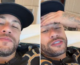 Imagem ilustrativa da imagem Neymar faz postagem após levar 'vácuo' de Thiago Mendes