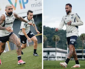Imagem ilustrativa da imagem Neymar volta ao Santos para decisão direta contra o Mirassol na Vila