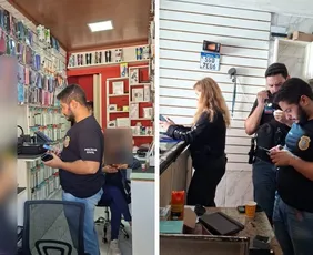 Imagem ilustrativa da imagem Polícia Civil recupera 277 celulares e prende quatro homens por receptação no ES