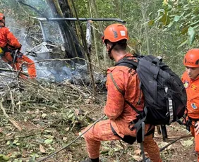 Imagem ilustrativa da imagem Quatro pessoas morrem em acidente de helicóptero no Rio