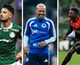 Imagem ilustrativa da imagem Seleção da 24ª rodada do Brasileirão tem Flaco López e Viveros