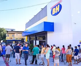 Imagem ilustrativa da imagem Supermercados BH prevê gerar cerca de 300 empregos com nova unidade em Vila Velha