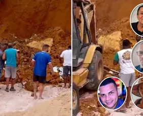 Imagem ilustrativa da imagem Três pessoas da mesma família e dono de distribuidora são as vítimas de desabamento