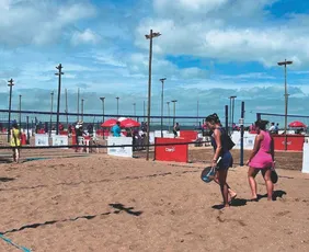 Imagem ilustrativa da imagem Vitória volta à rota mundial do beach tennis em setembro