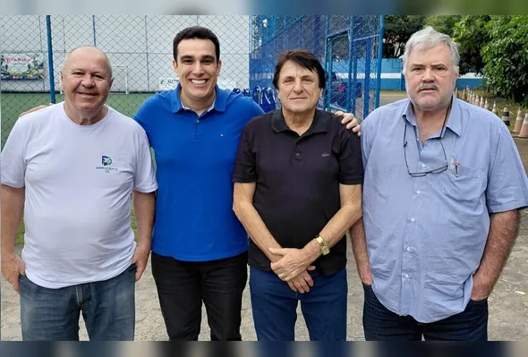Ademar Rocha, Erick Musso, Perovano e Tenório Merlo: união dos partidos após desentendimentos internos