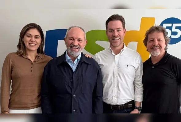 Lívia Vasconcelos, Paulo Hartung, Renzo Vasconcelos e Aridelmo Teixeira