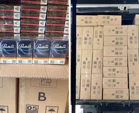 Imagem ilustrativa da imagem Ação contra o comércio ilegal de cigarros apreende 240 mil maços do produto no ES