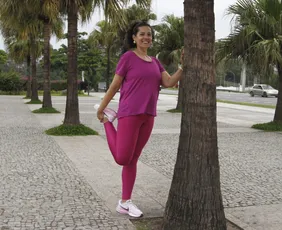 Imagem ilustrativa da imagem Após bariátrica, bancária descobre paixão pela corrida aos 44 anos