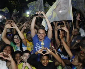 Imagem ilustrativa da imagem Após confirmação de segundo turno com Ricardo, Pazolini diz: "Certeza da vitória"