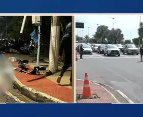Imagem ilustrativa da imagem Batida na Avenida Dante Michelini interdita acesso ao Aeroporto pela Orla