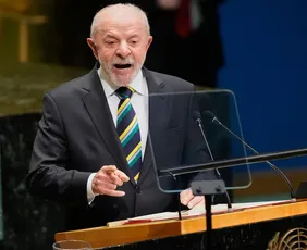 Imagem ilustrativa da imagem Brasil não cabe no quintal de ninguém, diz Lula na ONU sem mencionar EUA