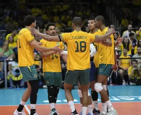 Imagem ilustrativa da imagem Brasil vence Venezuela e está no mundial de vôlei masculino
