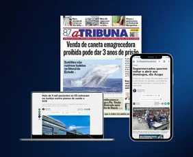 Imagem ilustrativa da imagem Confira os destaques do jornal A Tribuna desta quinta-feira