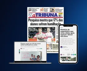 Imagem ilustrativa da imagem Confira os destaques do jornal A Tribuna desta sexta-feira