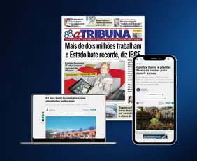 Imagem ilustrativa da imagem Confira os destaques do jornal A Tribuna desta sexta-feira