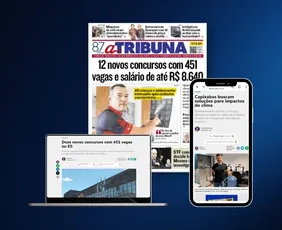 Imagem ilustrativa da imagem Confira os destaques do jornal A Tribuna desta terça-feira