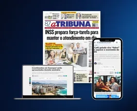 Imagem ilustrativa da imagem Confira os destaques do jornal A Tribuna desta terça-feira