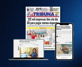 Imagem ilustrativa da imagem Confira os destaques do jornal A Tribuna desta terça-feira
