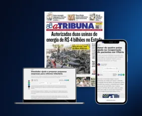 Imagem ilustrativa da imagem Confira os destaques do jornal A Tribuna desta terça-feira