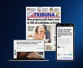 Imagem ilustrativa da imagem Confira os destaques do jornal A Tribuna deste sábado (19)