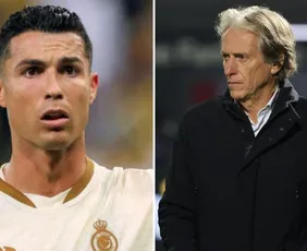 Imagem ilustrativa da imagem Cristiano Ronaldo é suspenso e multado após crise com Jorge Jesus em Portugal