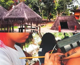 Imagem ilustrativa da imagem Cultura indígena vira atração turística em aldeia de Aracruz