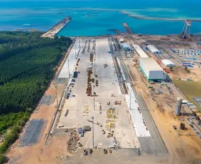 Imagem ilustrativa da imagem Governo dá aval para construção de terminal portuário de R$ 1,12 bilhão em Aracruz