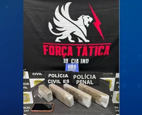 Imagem ilustrativa da imagem Homem é preso com 3,1 kg de maconha em Montanha, ES