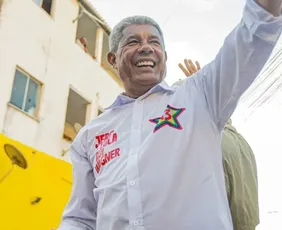 Imagem ilustrativa da imagem Jerônimo Rodrigues derrota ACM Neto e é reeleito governador da Bahia