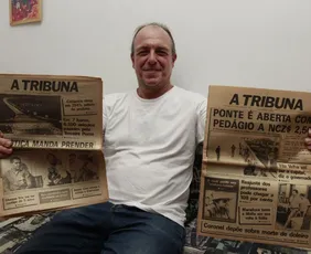 Imagem ilustrativa da imagem Jornal A Tribuna: há 88 anos na cobertura de fatos históricos