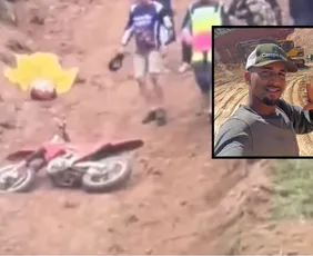 Imagem ilustrativa da imagem Jovem morre após perder controle e ser atingido pela própria moto em trilha no ES