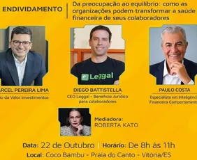 Imagem ilustrativa da imagem LeCard Talks debate endividamento e saúde financeira das organizações em Vitória