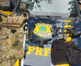 Imagem ilustrativa da imagem Líder do Comando Vermelho da Bahia é preso no ES após troca de tiros com a polícia